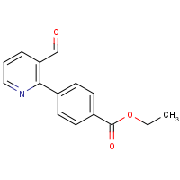 CAS:1089330-62-0 | OR300608 | Ethyl 4-(3-formylpyridin-2-yl)benzoate