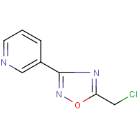 CAS:15328-03-7 | OR300650 | 5-(Chloromethyl)-3-(pyridin-3-yl)-1,2,4-oxadiazole