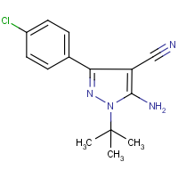 CAS: 180903-14-4 | OR30071 | 5-Amino-1-(tert-butyl)-3-(4-chlorophenyl)-1H-pyrazole-4-carbonitrile