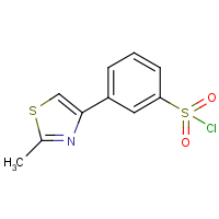 CAS: 66047-75-4 | OR300764 | 3-(2-Methylthiazol-4-yl)benzenesulphonyl chloride