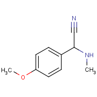 CAS:86147-93-5 | OR300798 | 2-(4-Methoxyphenyl)-2-(methylamino)acetonitrile