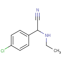 CAS:  | OR300807 | 2-(4-Chlorophenyl)-2-(ethylamino)acetonitrile