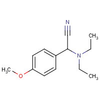 CAS:85574-14-7 | OR300813 | 2-(Diethylamino)-2-(4-methoxyphenyl)acetonitrile