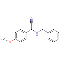 CAS:  | OR300817 | 2-(Benzylamino)-2-(4-methoxyphenyl)acetonitrile