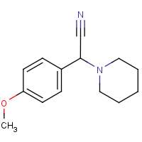 CAS: 15190-14-4 | OR300831 | 2-(4-Methoxyphenyl)-2-(piperidin-1-yl)acetonitrile