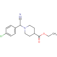 CAS:  | OR300834 | Ethyl 1-[cyano(4-chlorophenyl)methyl]piperidine-4-carboxylate