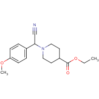 CAS:1440535-26-1 | OR300835 | Ethyl 1-[cyano(4-methoxyphenyl)methyl]piperidine-4-carboxylate