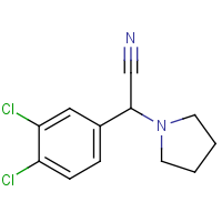 CAS:  | OR300842 | 2-(3,4-Dichlorophenyl)-2-(pyrrolidin-1-yl)acetonitrile
