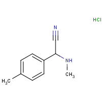 CAS:  | OR300846 | 2-(Methylamino)-2-(4-methylphenyl)acetonitrile hydrochloride