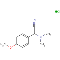 CAS:15190-19-9 | OR300849 | 2-(Dimethylamino)-2-(4-methoxyphenyl)acetonitrile hydrochloride