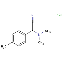 CAS:  | OR300850 | 2-(Dimethylamino)-2-(4-methylphenyl)acetonitrile hydrochloride