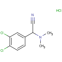 CAS:  | OR300851 | 2-(3,4-Dichlorophenyl)-2-(dimethylamino)acetonitrile hydrochloride