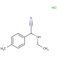 CAS:  | OR300855 | 2-(Ethylamino)-2-(4-methylphenyl)acetonitrile hydrochloride