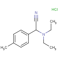 CAS:  | OR300860 | 2-(Diethylamino)-2-(4-methylphenyl)acetonitrile hydrochloride