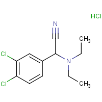 CAS:  | OR300861 | 2-(3,4-Dichlorophenyl)-2-(diethylamino)acetonitrile hydrochloride