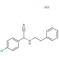 CAS:  | OR300867 | 2-(4-Chlorophenyl)-2-(phenethylamino)acetonitrile hydrochloride