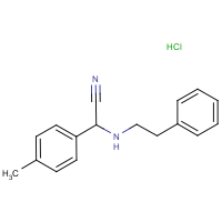 CAS:  | OR300869 | 2-(4-Methylphenyl)-2-(phenethylamino)acetonitrile hydrochloride