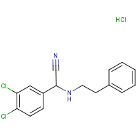 CAS:  | OR300870 | 2-(3,4-Dichlorophenyl)-2-(phenethylamino)acetonitrile hydrochloride