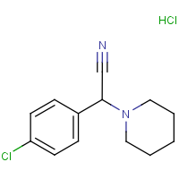 CAS:  | OR300876 | 2-(4-Chlorophenyl)-2-(piperidin-1-yl)acetonitrile hydrochloride