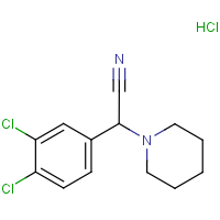 CAS:  | OR300879 | 2-(3,4-Dichlorophenyl)-2-(piperidin-1-yl)acetonitrile hydrochloride