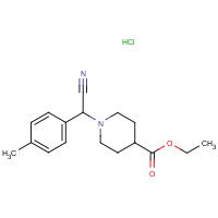 CAS:  | OR300882 | Ethyl 1-[cyano(4-methylphenyl)methyl]piperidine-4-carboxylate hydrochloride