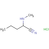 CAS: 1672675-22-7 | OR300894 | 2-(Methylamino)pentanenitrile hydrochloride