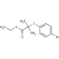 CAS:18527-15-6 | OR300897 | Ethyl 2-(4-bromophenyl)thio-2-methylpropionate