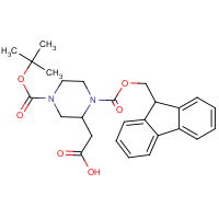 CAS:183742-34-9 | OR301036 | 4-Boc-1-Fmoc-2-piperazineacetic acid