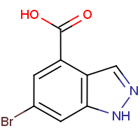 CAS: 885523-08-0 | OR301140 | 6-Bromo-1H-indazole-4-carboxylic acid