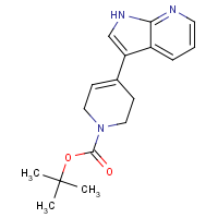 CAS:400801-82-3 | OR301267 | tert-Butyl 4-(1H-pyrrolo[2,3-b]pyridin-3-yl)-5,6-dihydropyridine-1(2H)-carboxylate