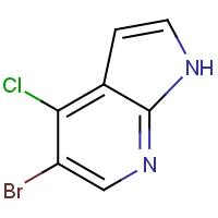 CAS:876343-82-7 | OR301270 | 5-Bromo-4-chloro-1H-pyrrolo[2,3-b]pyridine