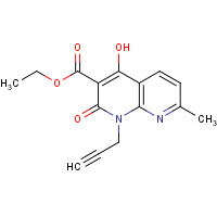 CAS: 1253791-04-6 | OR301340 | Ethyl 4-hydroxy-7-methyl-2-oxo-1-(prop-2-ynyl)-1,2-dihydro-1,8-naphthyridine-3-carboxylate