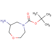 CAS: 1170390-54-1 | OR301380 | 6-Amino-1,4-oxazepane, N4-BOC protected