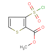 CAS:59337-92-7 | OR3016 | Methyl 3-(chlorosulphonyl)thiophene-2-carboxylate