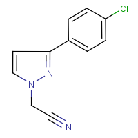 CAS: 959573-11-6 | OR3020 | 3-(4-Chlorophenyl)-1H-pyrazole-1-acetonitrile