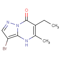 CAS:1403767-27-0 | OR302020 | 3-Bromo-6-ethyl-5-methylpyrazolo[1,5-a]pyrimidin-7(4H)-one