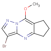 CAS: 1429309-28-3 | OR302038 | 3-Bromo-8-methoxy-6,7-dihydro-5H-cyclopenta[d]pyrazolo[1,5-a]pyrimidine