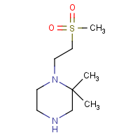 CAS: 1257293-61-0 | OR302064 | 1-(2-Methanesulfonylethyl)-2,2-dimethylpiperazine