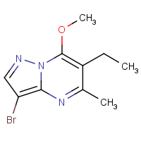 CAS: 1429309-29-4 | OR302074 | 3-Bromo-6-ethyl-7-methoxy-5-methylpyrazolo[1,5-a]pyrimidine