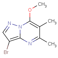 CAS:1429309-31-8 | OR302075 | 3-Bromo-7-methoxy-5,6-dimethylpyrazolo[1,5-a]pyrimidine