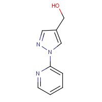 CAS: 1199773-61-9 | OR302086 | (1-(Pyridin-2-yl)-1H-pyrazol-4-yl)methanol