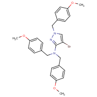 CAS:930286-87-6 | OR302088 | 4-Bromo-N,N,1-tris[(4-methoxyphenyl)methyl]-1H-pyrazol-3-amine