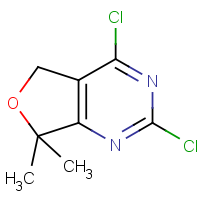 CAS: 1260088-72-9 | OR302091 | 2,4-Dichloro-7,7-dimethyl-5,7-dihydrofuro[3,4-d]pyrimidine