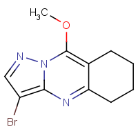 CAS: 1429309-36-3 | OR302094 | 3-Bromo-9-methoxy-5,6,7,8-tetrahydropyrazolo[5,1-b]quinazoline