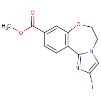 CAS: 1282516-62-4 | OR302109 | 5,6-Dihydro-2-iodoimidazo[1,2-d][1,4]benzoxazepine-9-carboxylic acid, methyl ester