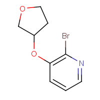 CAS: 1049023-88-2 | OR302136 | 2-Bromo-3-((tetrahydrofuran-3-yl)oxy)pyridine