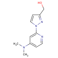 CAS: 1449117-30-9 | OR302138 | (1-(4-(Dimethylamino)pyridin-2-yl)-1H-pyrazol-3-yl)methanol