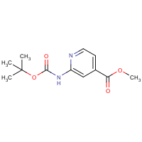 CAS: 639091-75-1 | OR302224 | Methyl 2-((tert-butoxycarbonyl)amino)isonicotinate