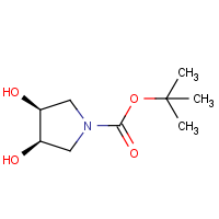 CAS: 186393-22-6 | OR302297 | (3R,4S)-tert-Butyl 3,4-dihydroxypyrrolidine-1-carboxylate
