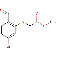 CAS: 1341391-39-6 | OR302298 | Methyl 2-((5-bromo-2-formylphenyl)thio)acetate